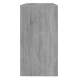 NNEVL Console Table Grey Sonoma 89x41x76.5 cm Steel