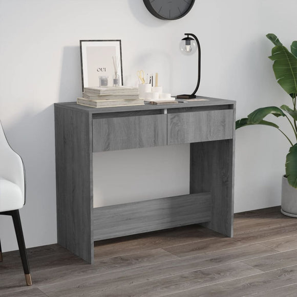 NNEVL Console Table Grey Sonoma 89x41x76.5 cm Steel