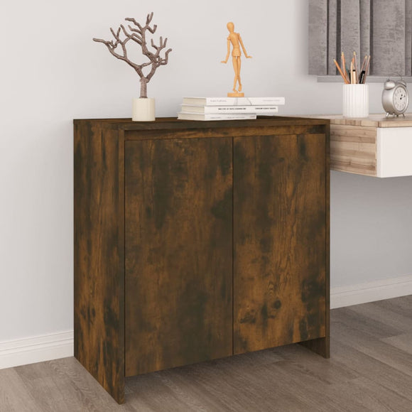 NNEVL Sideboard Smoked Oak 70x40x75 cm Engineered Wood