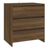 NNEVL Sideboard Brown Oak 70x41x75 cm Engineered Wood