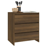 NNEVL Sideboard Brown Oak 70x41x75 cm Engineered Wood