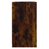 NNEVL Sideboard Smoked Oak 70x40.5x75 cm Engineered Wood