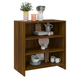 NNEVL Sideboard Brown Oak 70x40.5x75 cm Engineered Wood