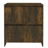 NNEVL Sideboard Smoked Oak 70x41x75 cm Engineered Wood