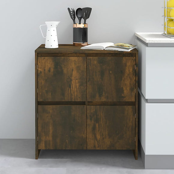 NNEVL Sideboard Smoked Oak 70x41x75 cm Engineered Wood