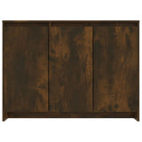 NNEVL Sideboard Smoked Oak 102x33x75 cm Chipboard