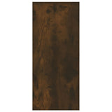 NNEVL Sideboard Smoked Oak 102x33x75 cm Chipboard