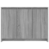 NNEVL Sideboard Grey Sonoma 102x33x75 cm Chipboard