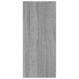 NNEVL Sideboard Grey Sonoma 102x33x75 cm Chipboard