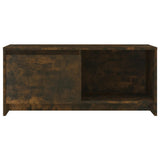 NNEVL TV Cabinet Smoked Oak 90x35x40 cm Engineered Wood
