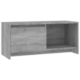NNEVL TV Cabinet Grey Sonoma 90x35x40 cm Engineered Wood