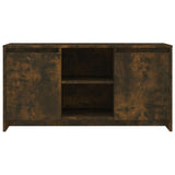 NNEVL TV Cabinet Smoked Oak 102x37.5x52.5 cm Chipboard