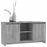 NNEVL TV Cabinet Grey Sonoma 102x37.5x52.5 cm Chipboard
