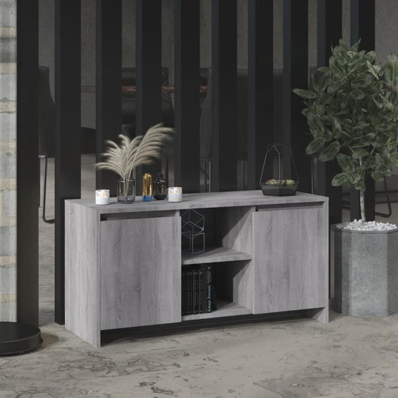 NNEVL TV Cabinet Grey Sonoma 102x37.5x52.5 cm Chipboard