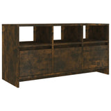 NNEVL TV Cabinet Smoked Oak 102x37.5x52.5 cm Engineered Wood