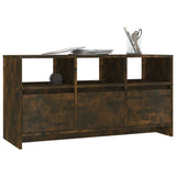 NNEVL TV Cabinet Smoked Oak 102x37.5x52.5 cm Engineered Wood