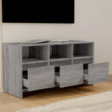 NNEVL TV Cabinet Grey Sonoma 102x37.5x52.5 cm Engineered Wood