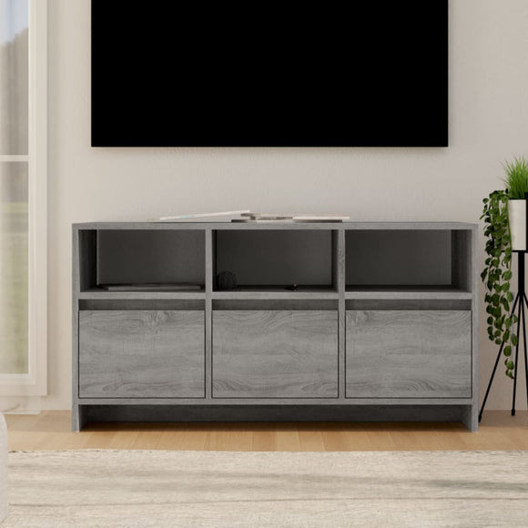NNEVL TV Cabinet Grey Sonoma 102x37.5x52.5 cm Engineered Wood
