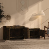 NNEVL TV Cabinet Smoked Oak 146.5x35x50 cm Engineered Wood