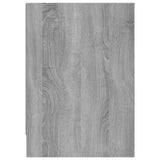 NNEVL TV Cabinet Grey Sonoma 146.5x35x50 cm Engineered Wood