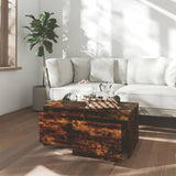 NNEVL Coffee Table Smoked Oak 90x50x41.5 cm Chipboard
