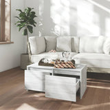 NNEVL Coffee Table Grey Sonoma 90x50x41.5 cm Chipboard