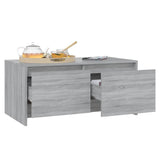 NNEVL Coffee Table Grey Sonoma 90x50x41.5 cm Chipboard