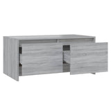 NNEVL Coffee Table Grey Sonoma 90x50x41.5 cm Chipboard