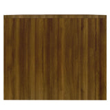 NNEVL Coffee Table Brown Oak 90x50x41.5 cm Chipboard