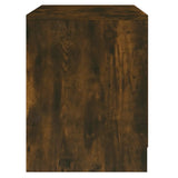NNEVL Bedside Cabinet Smoked Oak 45x34.5x44.5 cm Chipboard