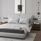 NNEVL Bedside Cabinets 2 pcs Brown Oak 45x34.5x44.5 cm Chipboard