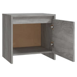 NNEVL Bedside Cabinet Grey Sonoma 45x34x44.5 cm Chipboard
