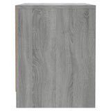 NNEVL Bedside Cabinet Grey Sonoma 45x34x44.5 cm Chipboard