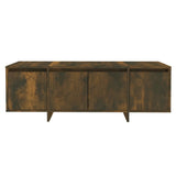 NNEVL TV Cabinet Smoked Oak 120x30x40.5 cm Engineered Wood