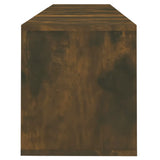 NNEVL TV Cabinet Smoked Oak 120x30x40.5 cm Engineered Wood