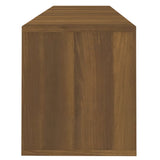 NNEVL TV Cabinet Brown Oak 120x30x40.5 cm Engineered Wood