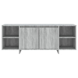 NNEVL TV Cabinet Grey Sonoma 130x35x50 cm Chipboard