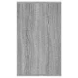 NNEVL Sideboard Grey Sonoma 135x41x75 cm Engineered Wood