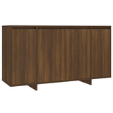 NNEVL Sideboard Brown Oak 135x41x75 cm Engineered Wood