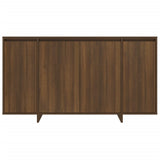 NNEVL Sideboard Brown Oak 135x41x75 cm Engineered Wood