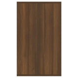 NNEVL Sideboard Brown Oak 135x41x75 cm Engineered Wood