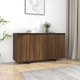 NNEVL Sideboard Brown Oak 135x41x75 cm Engineered Wood