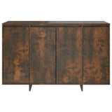 NNEVL Sideboard Smoked Oak 120x41x75 cm Chipboard