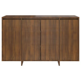 NNEVL Sideboard Brown Oak 120x41x75 cm Chipboard