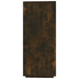 NNEVL Sideboard Smoked Oak 120x30x75 cm Engineered Wood