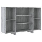 NNEVL Sideboard Grey Sonoma 120x30x75 cm Engineered Wood
