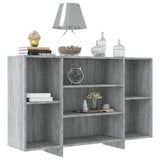 NNEVL Sideboard Grey Sonoma 120x30x75 cm Engineered Wood