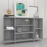 NNEVL Sideboard Grey Sonoma 120x30x75 cm Engineered Wood