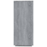 NNEVL Sideboard Grey Sonoma 120x30x75 cm Engineered Wood