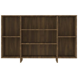 NNEVL Sideboard Brown Oak 120x30x75 cm Engineered Wood